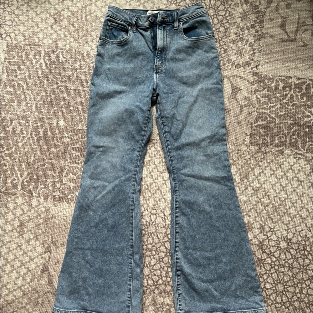Women's Blue Flared Jeans